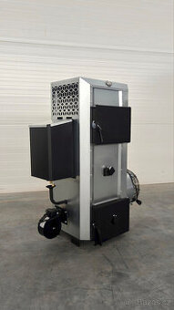 Ohřívač vzduchu NG30kw 400m2 koza starý olej dřevo