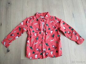 Košile vánoční a trika