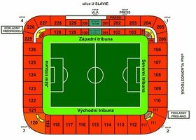 2x lístek Slavia x Jablonec 11.2.18:00 - sektor 227