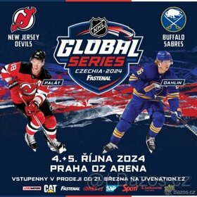 NHL Global series - VIP klubové patro- oba dny, top místa