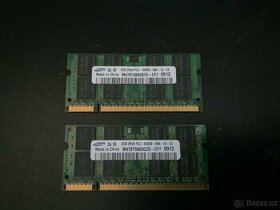 2x2GB DDR2 800MHz SO-DIMM (pro notebook)