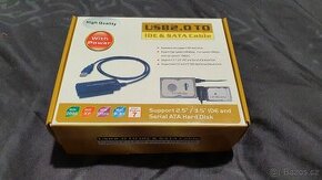PremiumCord USB 2.0 - IDE + SATA adapter s kabelem - 1