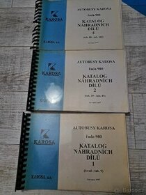 Katalog náhradních dílů Karosa 900 - 1
