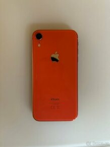 iPhone Xr, 64 GB, korálově červená , SUPER STAV