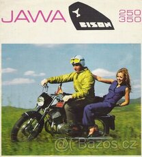 Koupím motocykl JAWA 623, 633 BISON S TP - 1