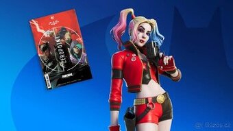 FORTNITE kód do hry nebo celý komiks - HARLEY QUINN - 1