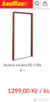 Ocelové zárubně