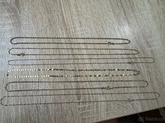 Zlaté řetízky 11,42g 585/1000