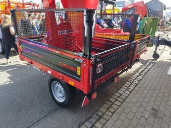 Vlek za malotraktor 1,3T nádstavba,homologace