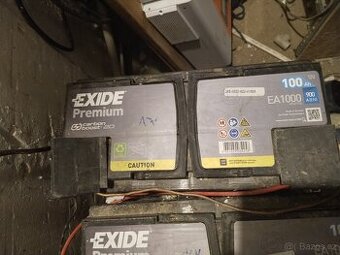 Prodám baterie 100A 12Voltu