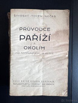 Průvodce Paříží a okolím (Štyrský, Toyen, Nečas) - 1