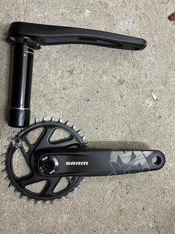 Kliky Sram NX, převodník Sram GX 34 zubů, DUB Boost, 175 mm