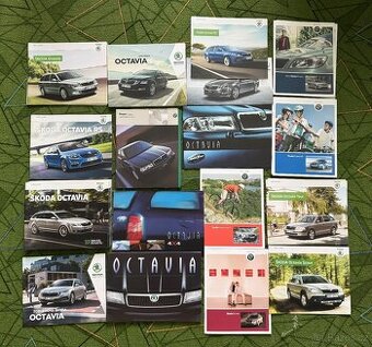 Škoda Octavia prospekty, Škoda katalogy
