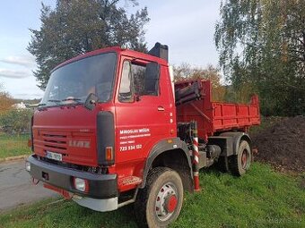 Liaz 4x4 sklápěč s HR 8000