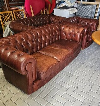 Sedací souprava Chesterfield 3+2+1