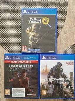 Prodám hry na Sony Playstation 4