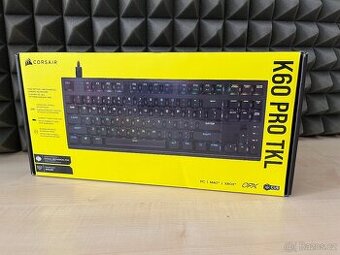 Nová herní klávesnice Corsair K60 PRO TKL RGB RGB LED OPX