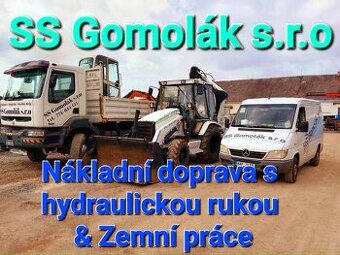 Zemní,Stavební,Výkopové Práce Nákladní autodoprava s rukou