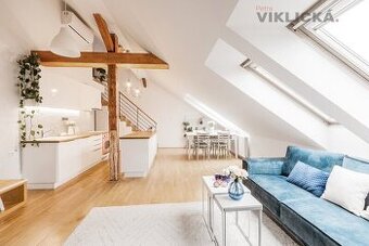 Pronájem bytu 2+kk, 59 m2, Praha - Vršovice