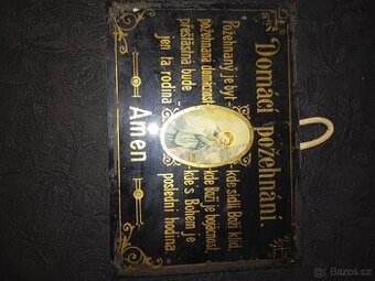 Starý modlitební obrázek