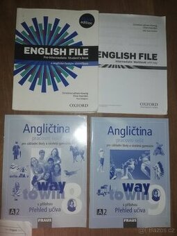 Angličtina pracovní sešity+English file.