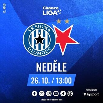 SK Sigma Olomouc - SK Slavia Praha ⚽VIP⚽