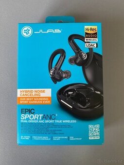 JLab Epic Sport ANC 3 True Wireless sluchátka