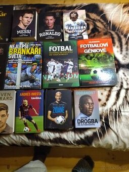 Prodám kompletní sbírku 15 knih o fotbale .