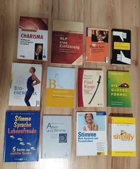 Prodám knihy v němčině - osobní rozvoj, NLP, komunikace