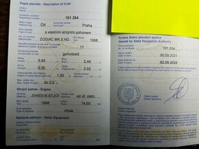 MOTOROVÝ ČLUN ZODIAC, MK5 HD