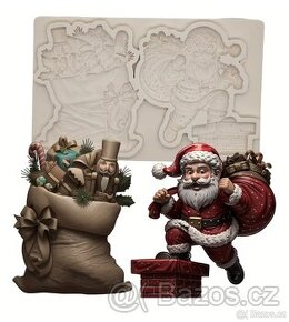 Silikonová forma Santa