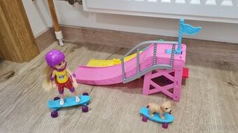 Barbie Chelsea - skatepark