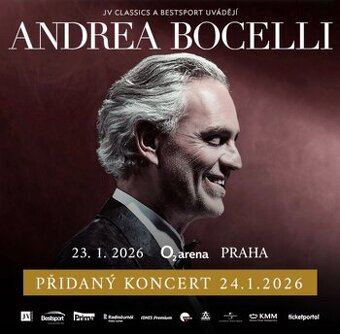 Andrea Bocelli 24. ledna 2026