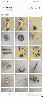 KTM EXC 520 - náhradní díly