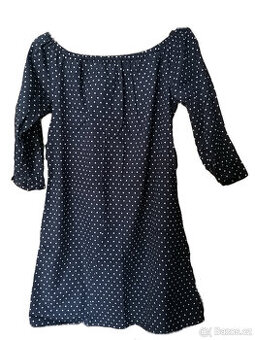 šaty/tunika s puntíkem, velikost XS/S