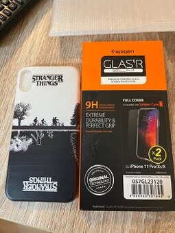 Ochranný kryt Iphone X Stranger Things + skla (iphone X/11)
