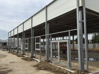 Prodáme zateplenou a zasklenou halu pro výstavní prostory