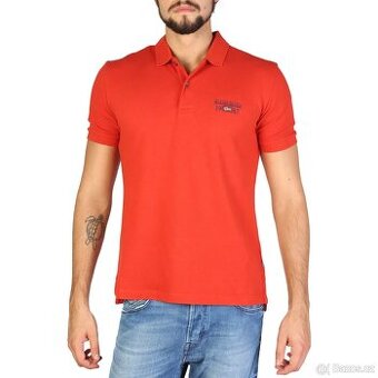 NAPAPIJRI PÁNSKÉ RED POLO TRIKO  XXL 🤩🌺❤️