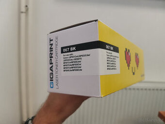 Neoriginální toner 067 BK pro Canon LBP631 1350 stran