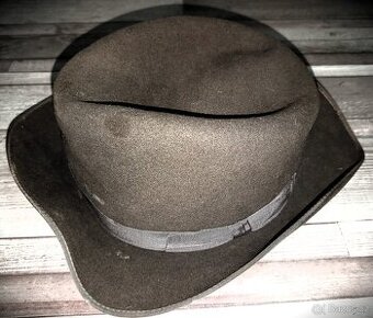 Klasický pánský klobouk typu "Homburg" zn. Breiter