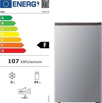 šedý odstín - lednička 85cm, PKM