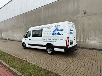 RENAULT MASTER 2,3 dci 6 místný - 6  míst -2016 1 majitel