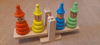 Dětská balanční váha s panáčky