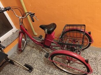 Elektrická tříkolka Panter 24V, 12Ah