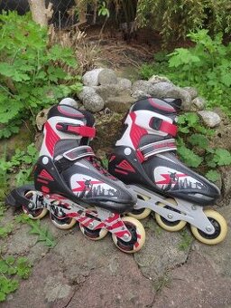 Dámské kolečkové brusle posuvná velikost