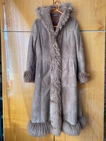 Dámský zimní kabát- pravý dubeňák