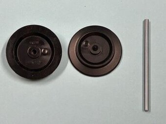 LEGO 2 x kolo pro vlak + osička originál LEGO - NOVÉ