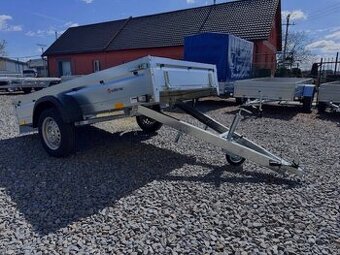 Přívěsný vozík 252x130cm, sklopný, 750kg,130km/h