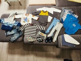 Prodam sadu obleceni pro chlapecka vel 68 (18 kusu)