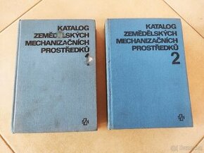 Katalog zemědělských mechanizačních prostředků - 2 díly